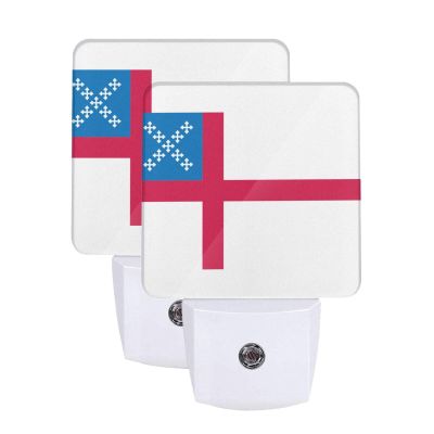 Qauirfe Episcopal Church Flag Night Light Set of 2 Home Decor