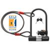 Via Velo Bike U Lock 2 Sets Combo with Steel Cable | Anti-Theft Security for Bicycles view 3