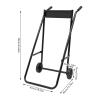 Outboard Boat Motor Stand with Wheels, Heavy Duty Engine Carrier Cart Dolly for Storage, Foldable Engine Stand for Transfer, Maintain, Display, Repair view 4