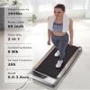 Walking Pad 2 in 1 Under Desk Treadmill 2.5 HP Treadmill for Home with Remote Control LED Display 265lLBS Weight Capacity Walking Jogging Machine for Home Office view 2