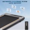 Walking Pad 2 in 1 Under Desk Treadmill 2.5 HP Treadmill for Home with Remote Control LED Display 265lLBS Weight Capacity Walking Jogging Machine for Home Office view 3