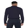 Campus Lab Murray State University Adult Men's Active Sport 1/4 Zip Pullover Left Chest Logo, Navy, Medium view 2