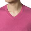 Men's Dress V Neck Sweater Long Sleeve Casual Slim Fit Knitted Pullover Men Soft Wool Solid Plain Sweaters Top (XX-Large,Pink) view 4