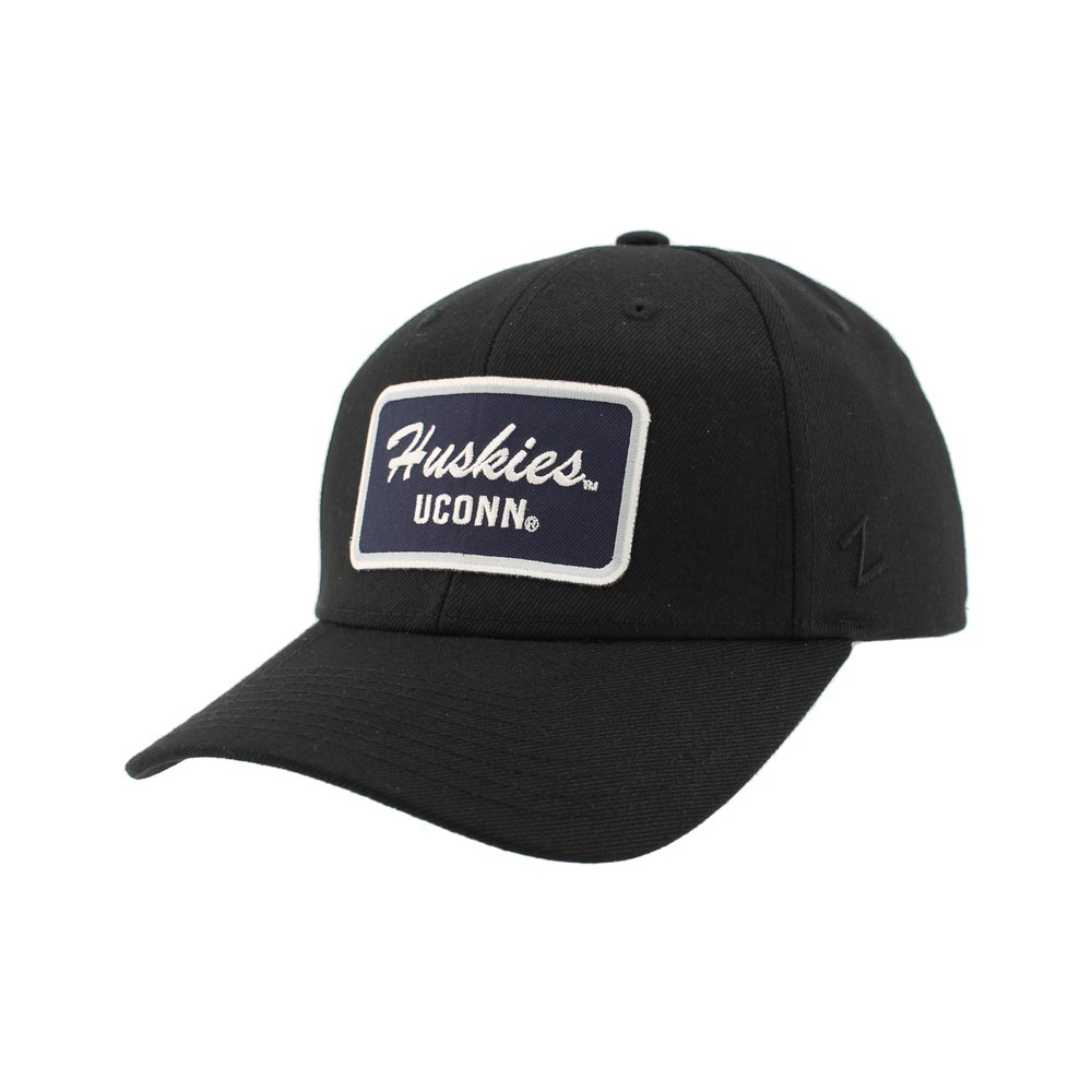 ZHATS Standard NCAA Officially Licensed Hat Competitor Patch Brick Black, One Size
