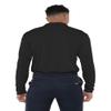 Campus Lab Abilene Christian University Adult Men's Active Sport 1/4 Zip Pullover Left Chest Logo, Black, X-Large view 2