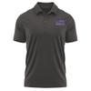 Campus Lab University of Sioux Falls Adult Men's Polo Left Chest Logo, Charcoal, Medium view 1
