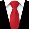 JEMYGINS Red Pre-tied Tie Adjustable Necktie for Business and Wedding (2) view 2