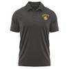 Campus Lab Western Illinois University Adult Men's Polo Left Chest Logo, Charcoal, XX-Large view 1