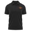 Campus Lab University of Louisiana Monroe Adult Men's Polo Left Chest Logo, Black, Small view 1