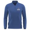 Campus Lab University of Mary Adult Men's Active Sport 1/4 Zip Pullover Left Chest Logo, Royal, Large view 1
