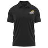 Campus Lab Averett University Adult Men's Polo Left Chest Logo, Black, Medium view 1