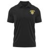 Campus Lab DePauw University Adult Men's Polo Left Chest Logo, Black, Small view 1
