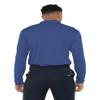 Campus Lab Lubbock Christian University Adult Men's Active Sport 1/4 Zip Pullover Left Chest Logo, Royal, Large view 2