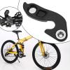 LT Easiyl Mech Derailleur Hook Bicycle Tail Hook Rear Derailleur Hook 9893-4291 Aluminum Alloy with Screw Compatible with Specialized, Black view 2