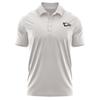 Campus Lab Polk State College Adult Men's Polo Left Chest Logo, Athletic Heather, Medium view 1