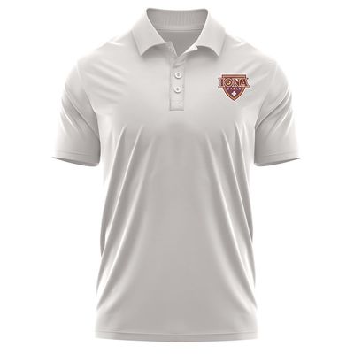 Campus Lab Iona College Adult Men's Polo Left Chest Logo, Athletic Heather, XX-Large