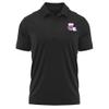 Campus Lab Northwestern State University Adult Men's Polo Left Chest Logo, Black, Small view 1