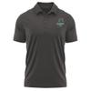 Campus Lab Adams State University Adult Men's Polo Left Chest Logo, Charcoal, Medium view 1