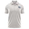 Colorado School of Mines Men's Polo Left Chest Logo, Athletic Heather, L view 1