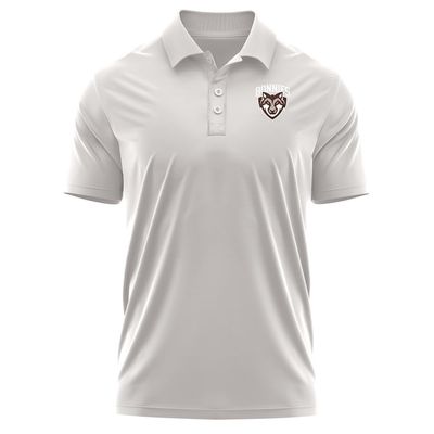 Campus Lab St. Bonaventure University Adult Men's Polo Left Chest Logo, Athletic Heather, X-Large