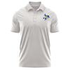 Campus Lab Mcneese State University Adult Men's Polo Left Chest Logo, Athletic Heather, Large view 1