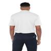 Campus Lab Towson University Men's Polo Left Chest Logo, White, X-Large view 2