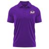 Campus Lab Mckendree University Adult Men's Polo Left Chest Logo, Purple, Medium view 1