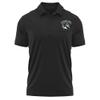 Campus Lab Slippery Rock University (Passhe) Adult Men's Polo Left Chest Logo, Black, X-Large view 1