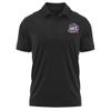 Campus Lab New Jersey Institute of Technology Adult Men's Polo Left Chest Logo, Black, Large view 1