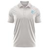 Campus Lab Long Island University Adult Men's Polo Left Chest Logo, Athletic Heather, XX-Large view 1