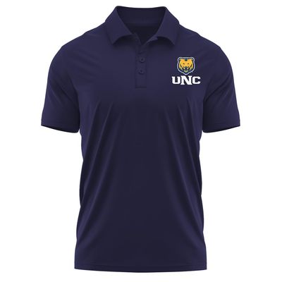 Campus Lab University of Northern Colorado Adult Men's Polo Left Chest Logo, Navy, Small