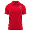 Campus Lab University of Lynchburg Adult Men's Polo Left Chest Logo, Red, X-Large view 1