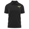 Campus Lab University of Alabama at Birmingham Adult Men's Polo Left Chest Logo, Black, XX-Large view 1