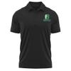 Campus Lab Bronx Community College Adult Men's Polo Left Chest Logo, Black, XX-Large view 1