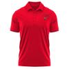 Campus Lab Otterbein University Adult Men's Polo Left Chest Collegiate Logo, Red, XX-Large view 1