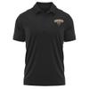 Campus Lab Mercer University Adult Men's Polo Left Chest Logo, Black, X-Large view 1