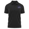Campus Lab University of Sioux Falls Adult Men's Polo Left Chest Logo, Black, Large view 1