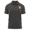 Campus Lab Valparaiso University Adult Men's Polo Left Chest Logo, Charcoal, Medium view 1