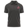 Campus Lab University of Wisconsin-River Falls Adult Men's Polo Left Chest Logo, Charcoal, X-Large view 1