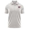 Campus Lab Williams College Adult Men's Polo Left Chest Logo, Athletic Heather, XX-Large view 1