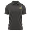 Campus Lab Reinhardt University Adult Men's Polo Left Chest Logo, Charcoal, Large view 1