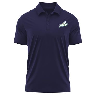 Campus Lab Florida Gulf Coast University Adult Men's Polo Left Chest Logo, Navy, Medium