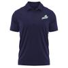 Campus Lab Florida Gulf Coast University Adult Men's Polo Left Chest Logo, Navy, Medium view 1
