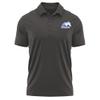 Campus Lab University of Alabama in Huntsville Adult Men's Polo Left Chest Logo, Charcoal, Large view 1