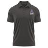 Campus Lab Albion College Adult Men's Polo Left Chest Logo, Charcoal, XX-Large view 1