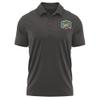 Campus Lab Ohio University Adult Men's Polo Left Chest Logo, Charcoal, X-Large view 1