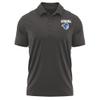 Campus Lab Seton Hall University Adult Men's Polo Left Chest Logo, Charcoal, X-Large view 1