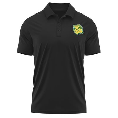 Campus Lab Missouri Southern State University Adult Men's Polo Left Chest Logo, Black, Small