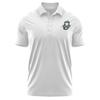 Campus Lab Adams State University Adult Men's Polo Left Chest Logo, White, XX-Large view 1