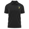 Campus Lab College of Southern Nevada Adult Men's Polo Left Chest Logo, Black, XX-Large view 1